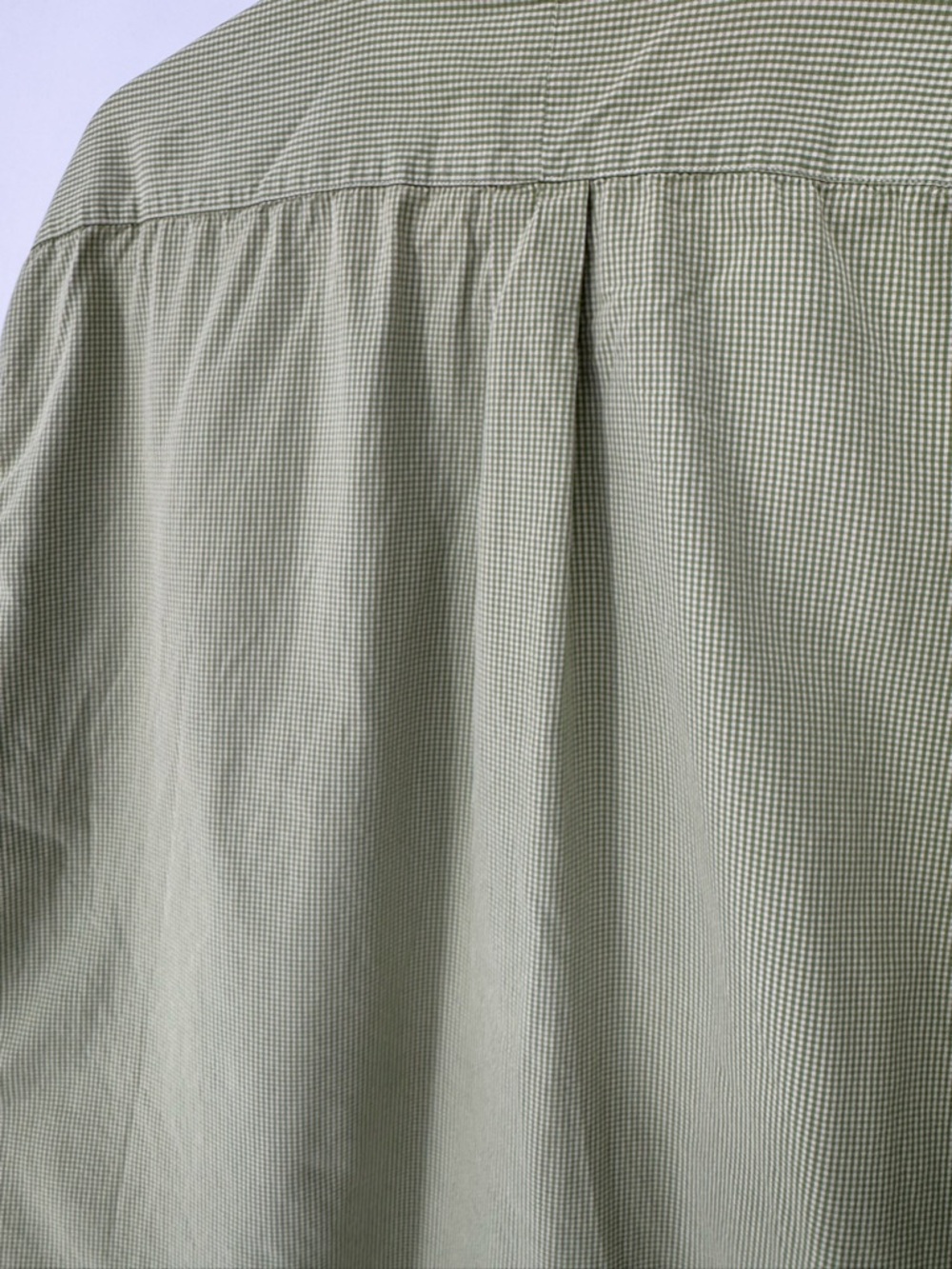Ralph Lauren Men's Green Micro-Check Blake Button-Down Shirt 100% Cotton XXL - Picture 4 of 7